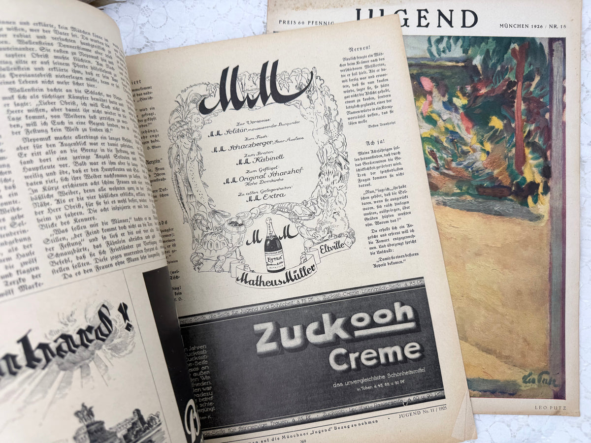Vintage Jugend Magazine Set