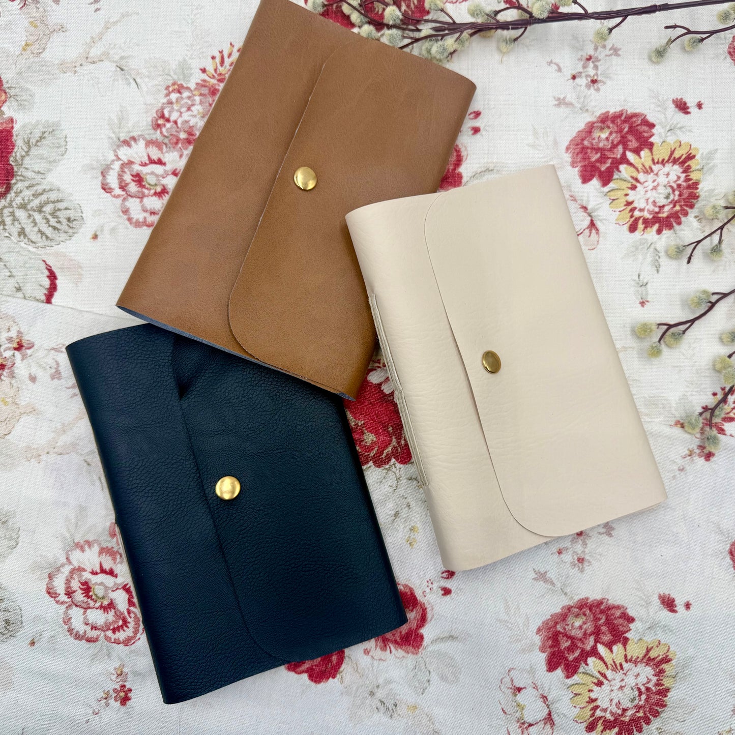 Faux Leather, Lined Journal