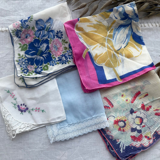 Vintage Hankie Set
