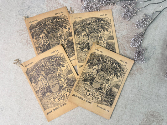 Vintage Almanac Set