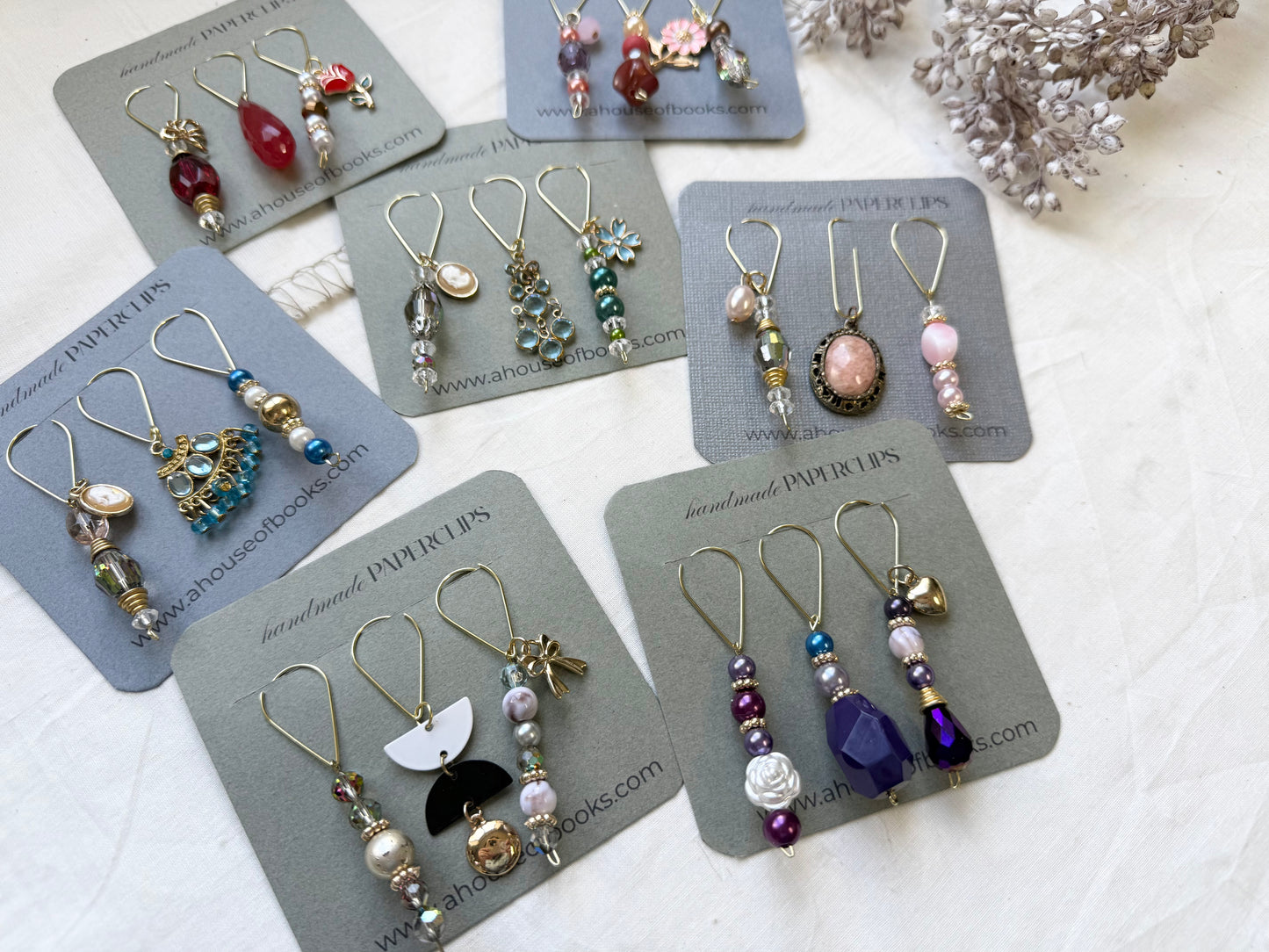 Beaded Paperclips