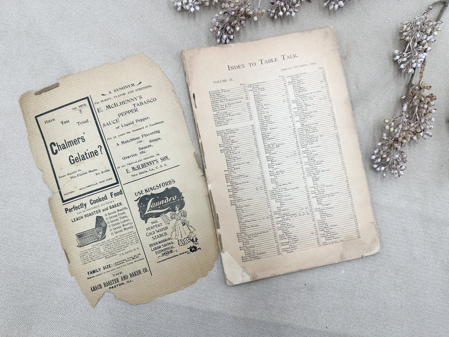 Table Talk Magazine- 1894