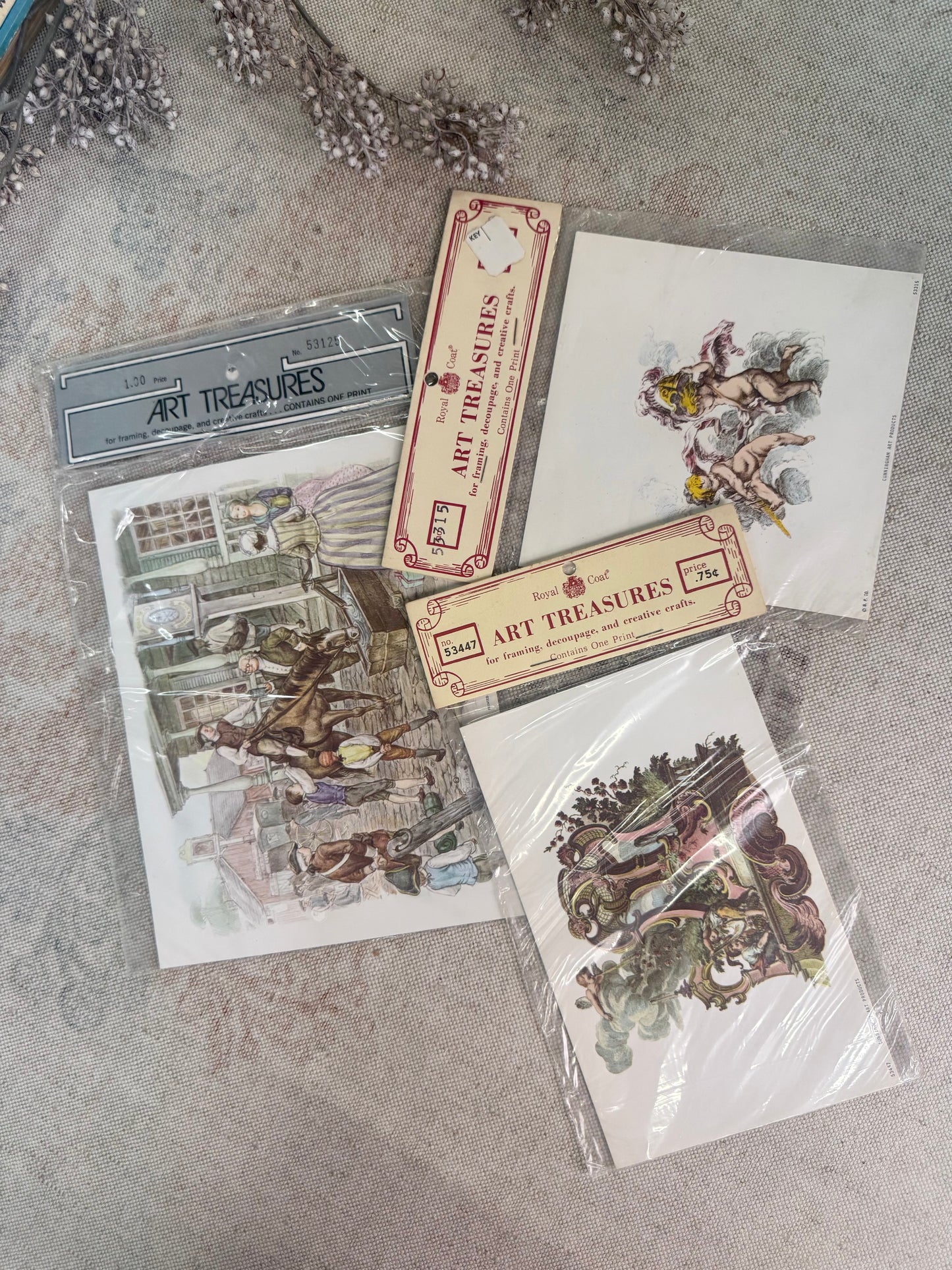 Vintage Print Set