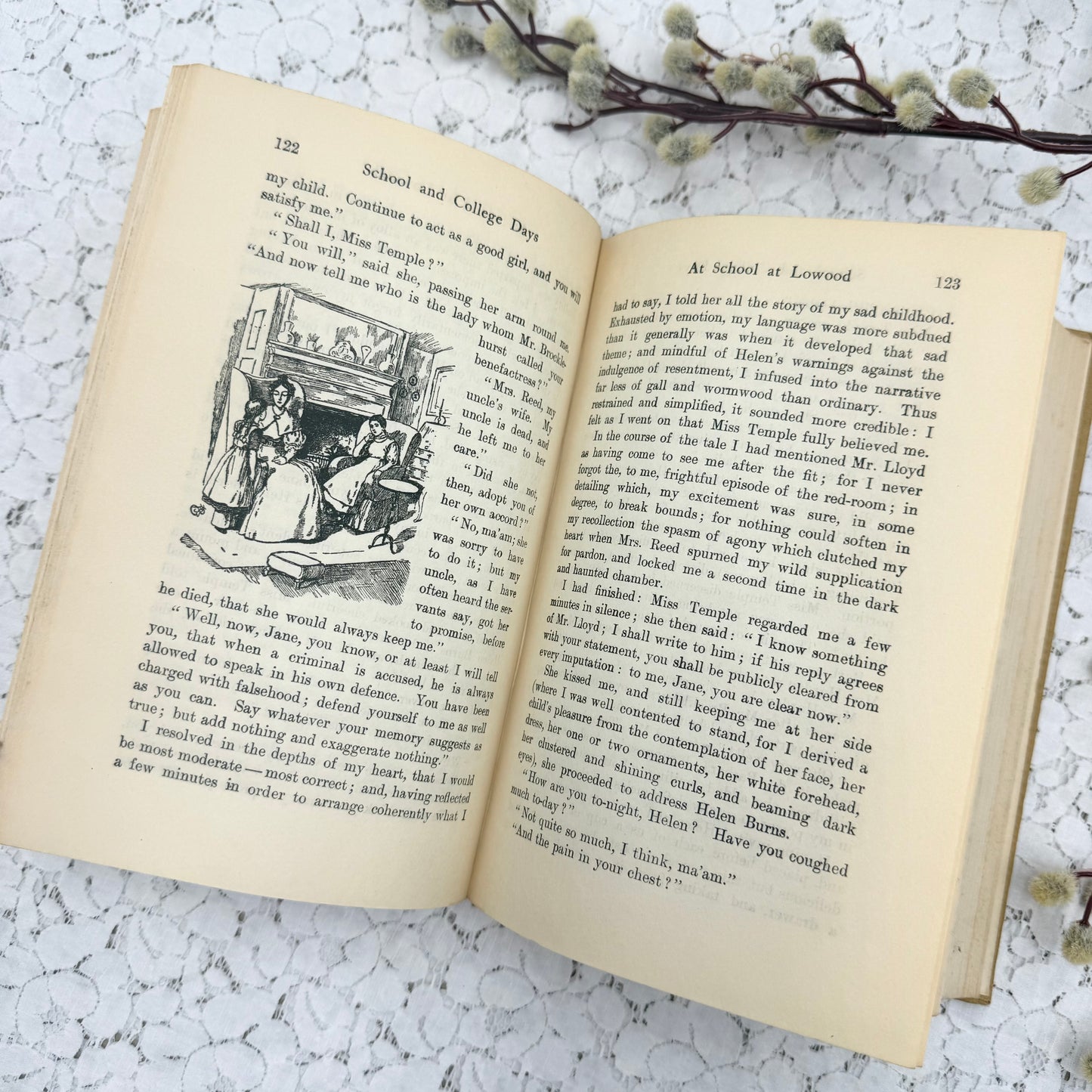 Vintage Illustrated Book