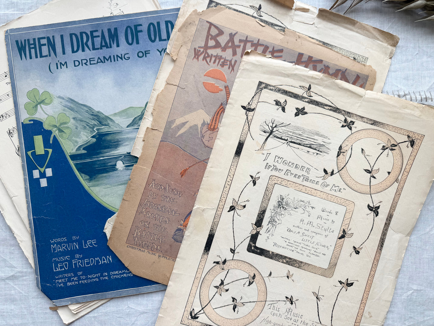 Vintage Sheet Music Collection