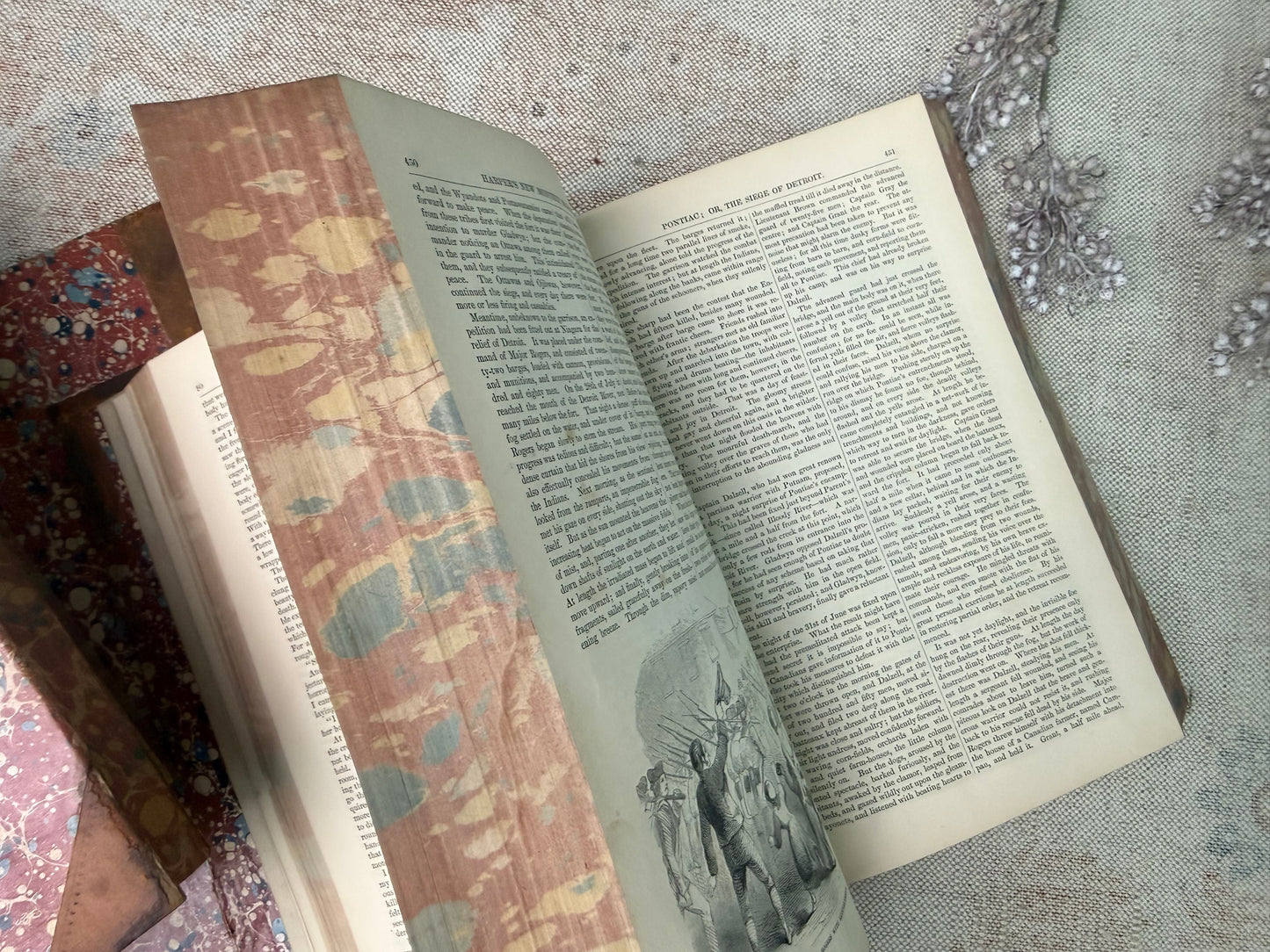 Vintage Harper's Magazine- Bound Book