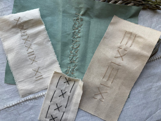 Slow Stitched Fabric