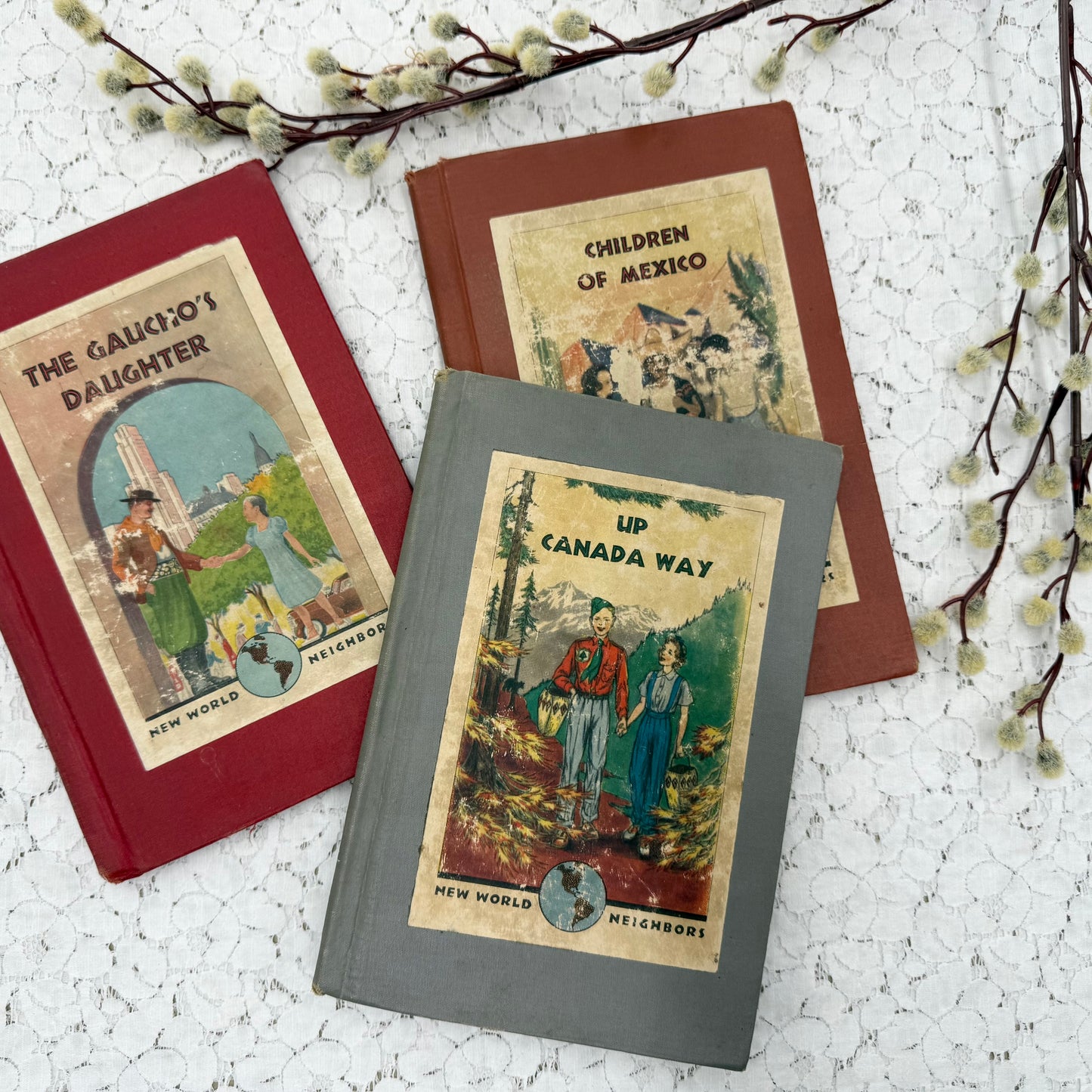 Vintage Book Set