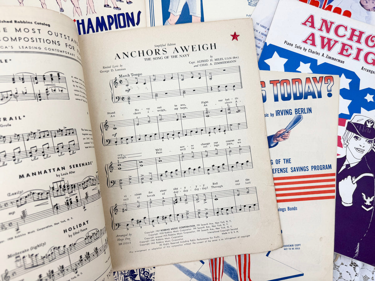 Vintage Music Set