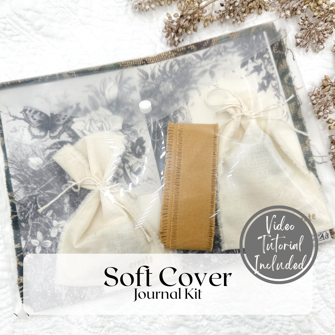 Soft Cover Journal Kit- Includes Step by Step Video