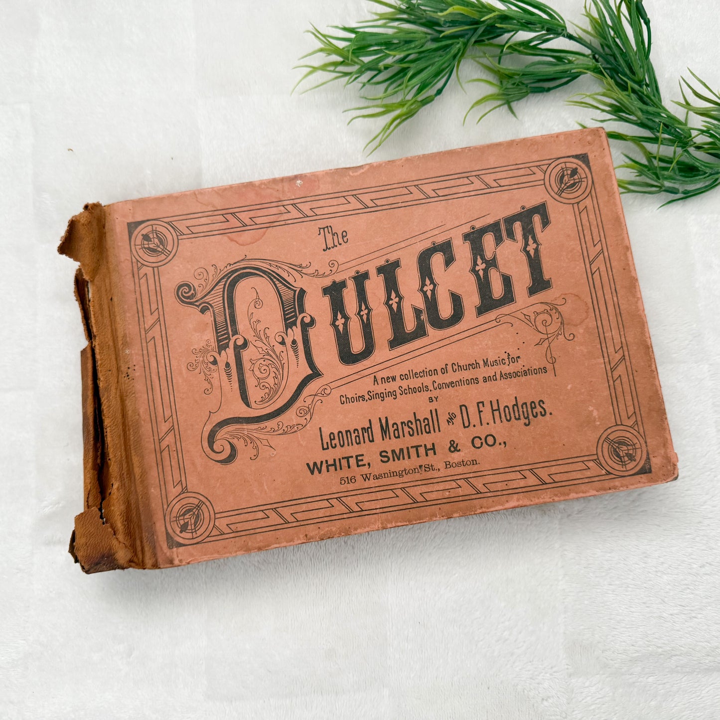 Vintage Music Book