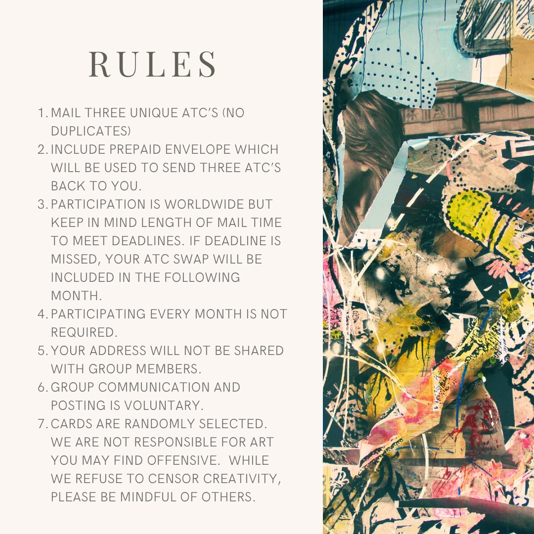 Artist Trading Card Swap A House of Books