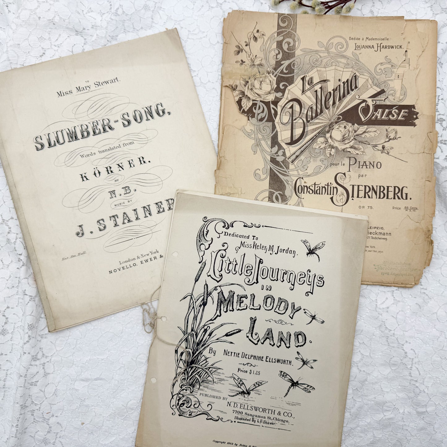 Vintage Music Set