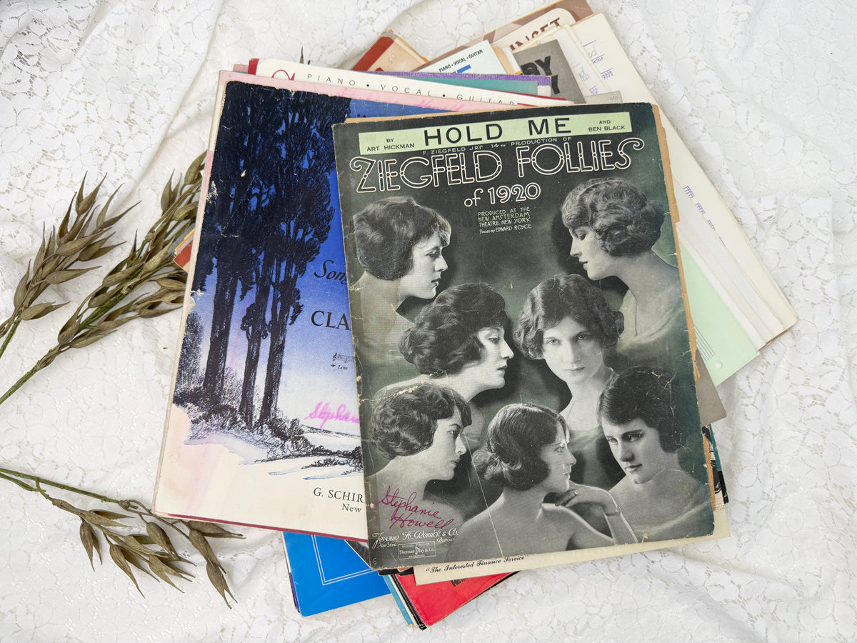 Vintage Sheet Music (5 lbs)