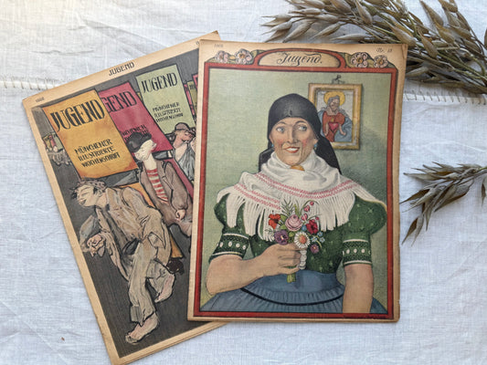 Vintage German Magazine Set