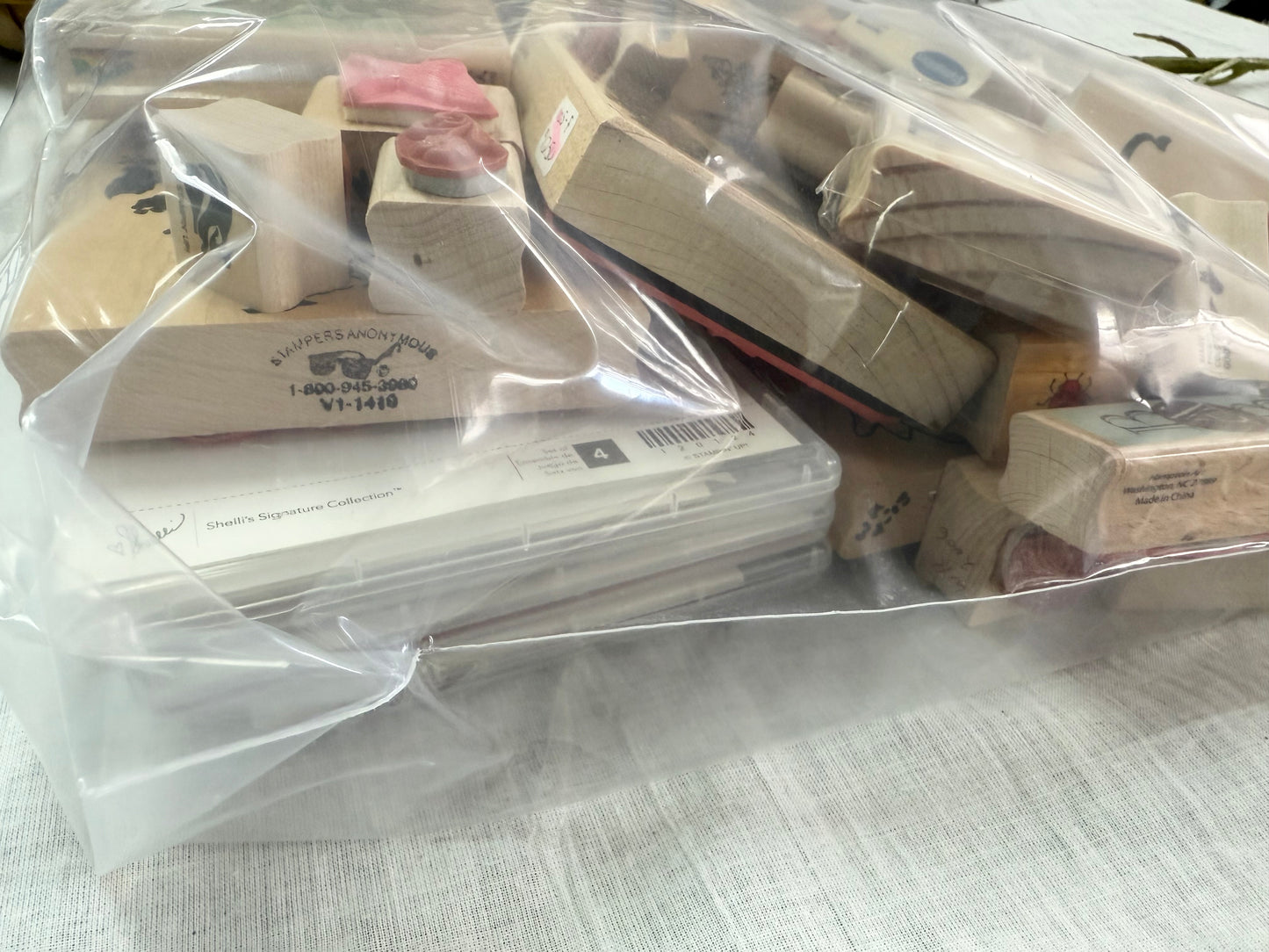 Bulk Bag of Wood Stamps