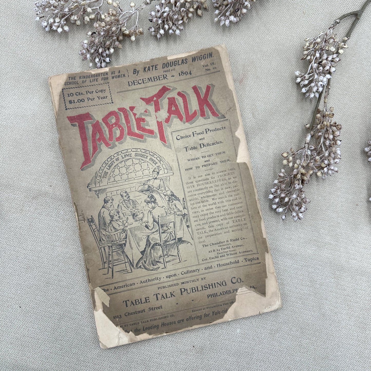 Table Talk Magazine- 1894