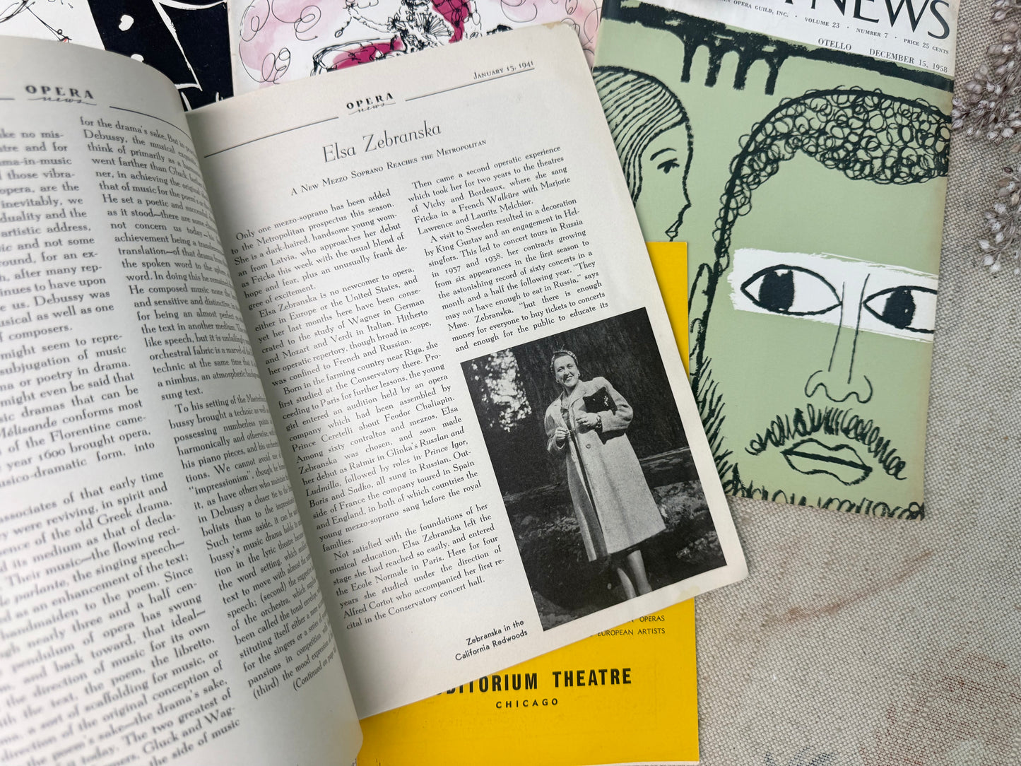 Vintage Playbill Set