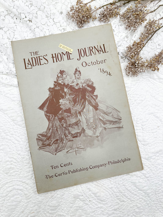 1894 Ladies Home Journal Magazine