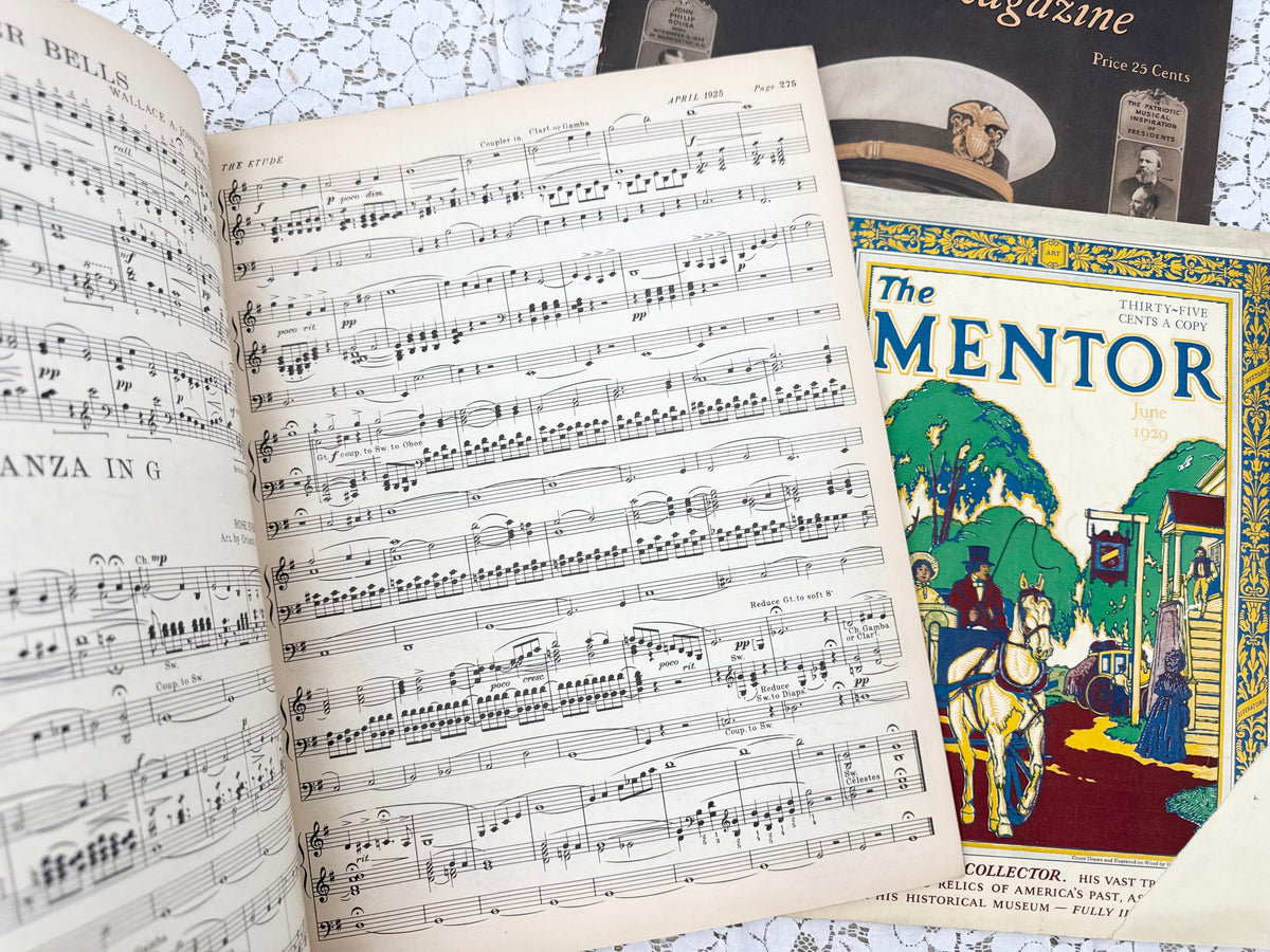 Vintage Music Set