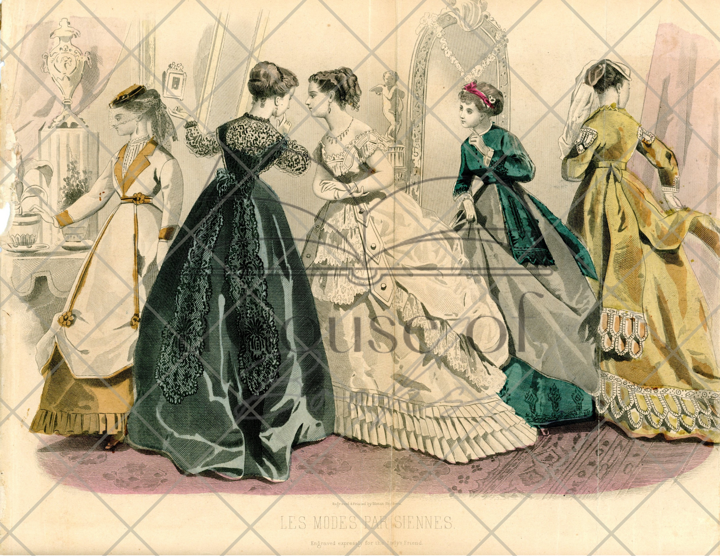 Fashion Plate Signature Pages- Project Template Digital Download