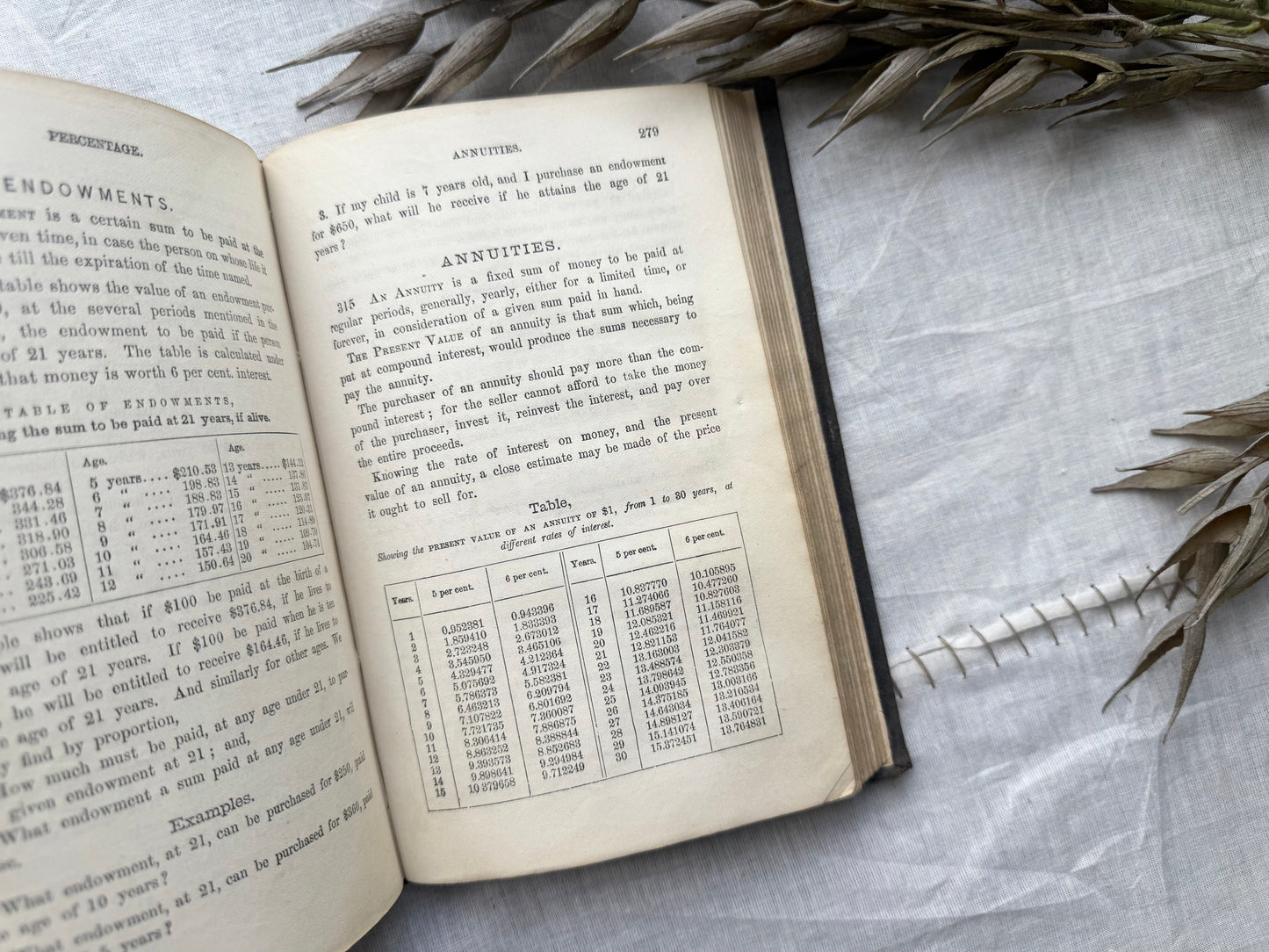 Vintage Textbook