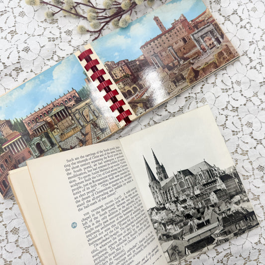 Vintage Postcards and Book