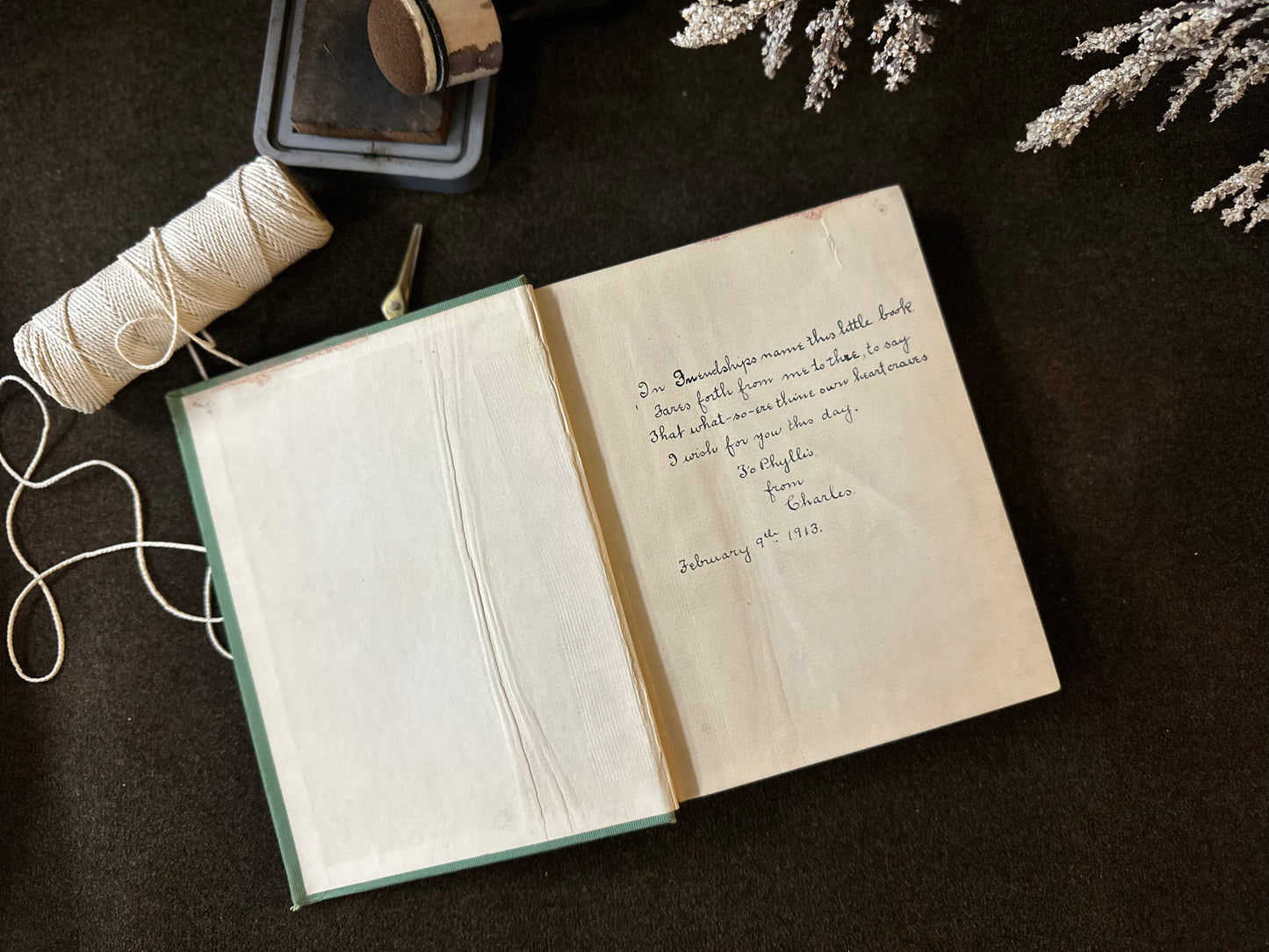 Beautiful Vintage Book