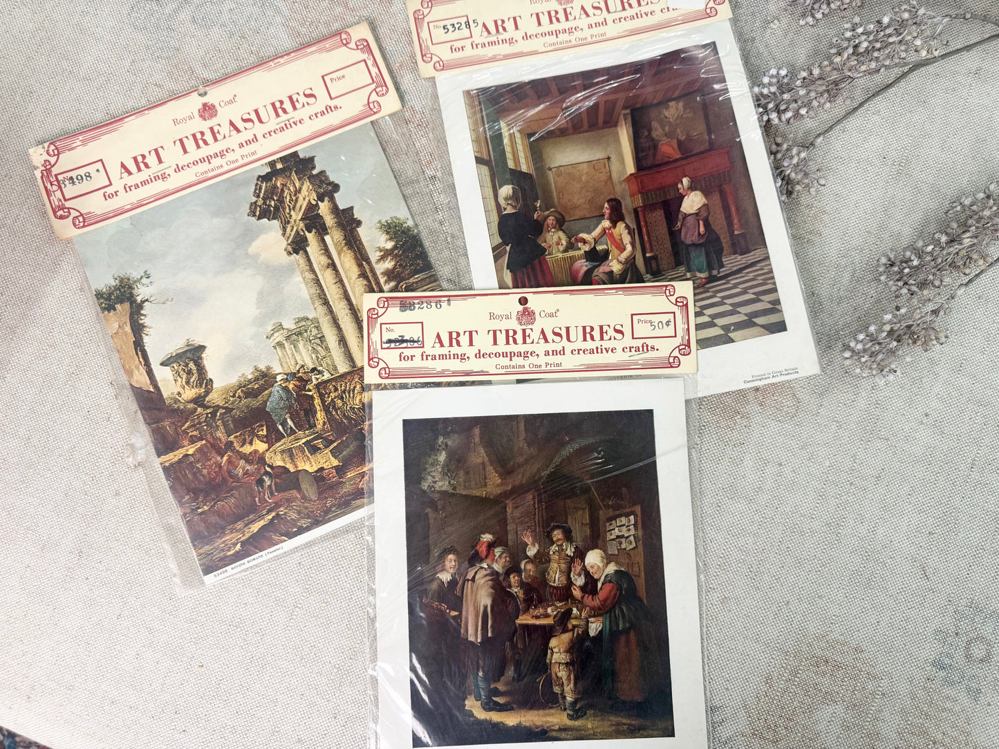 Vintage Print Set