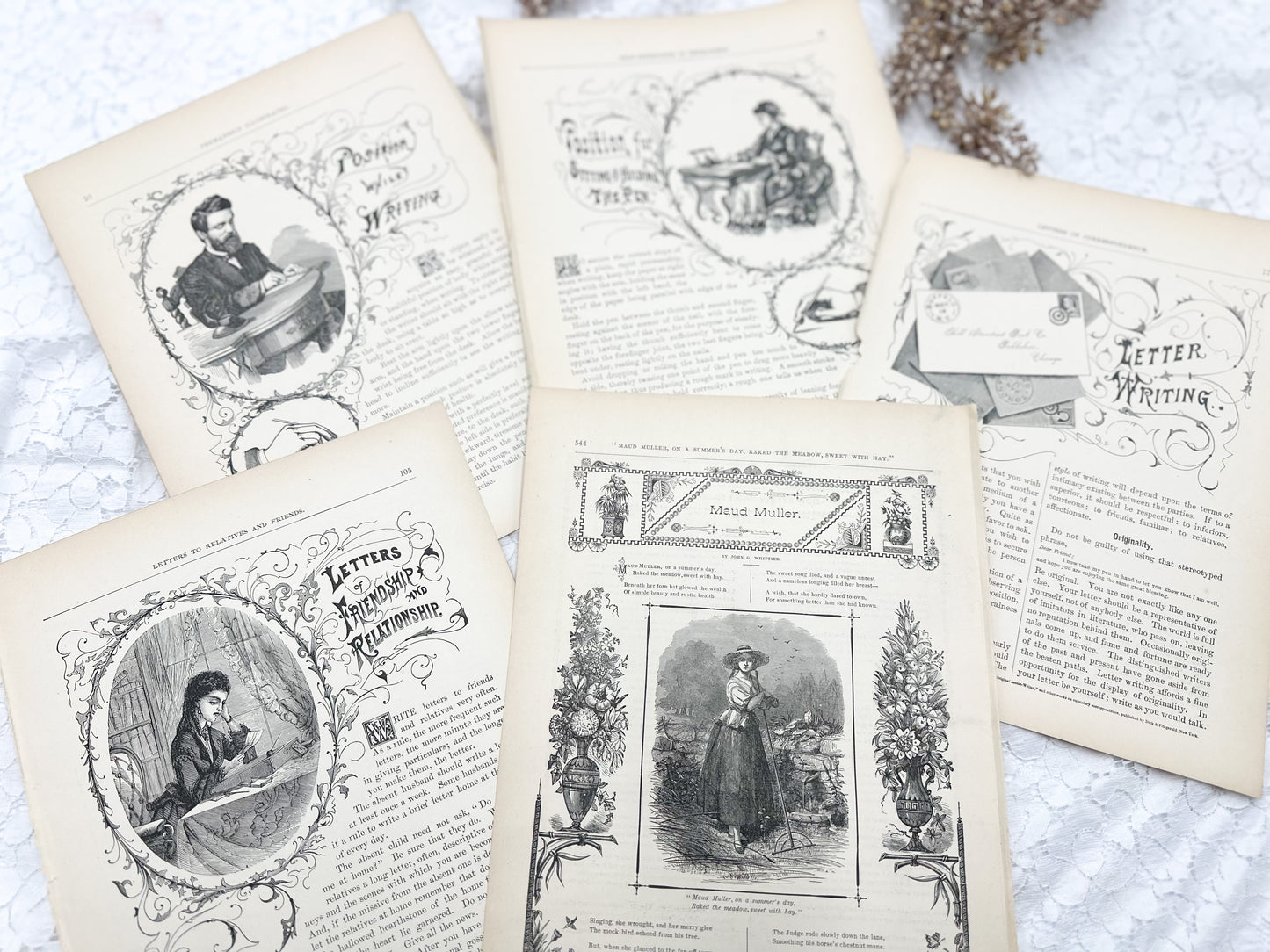 Vintage Page Set