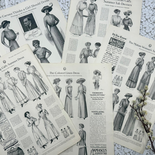 Vintage Fashion Papers
