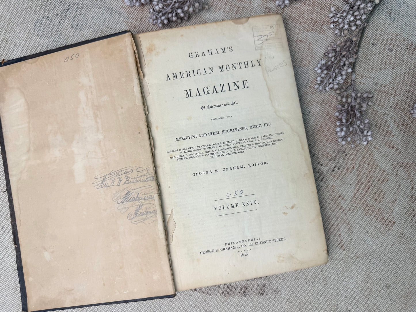 Graham's Magazine- Illustrated