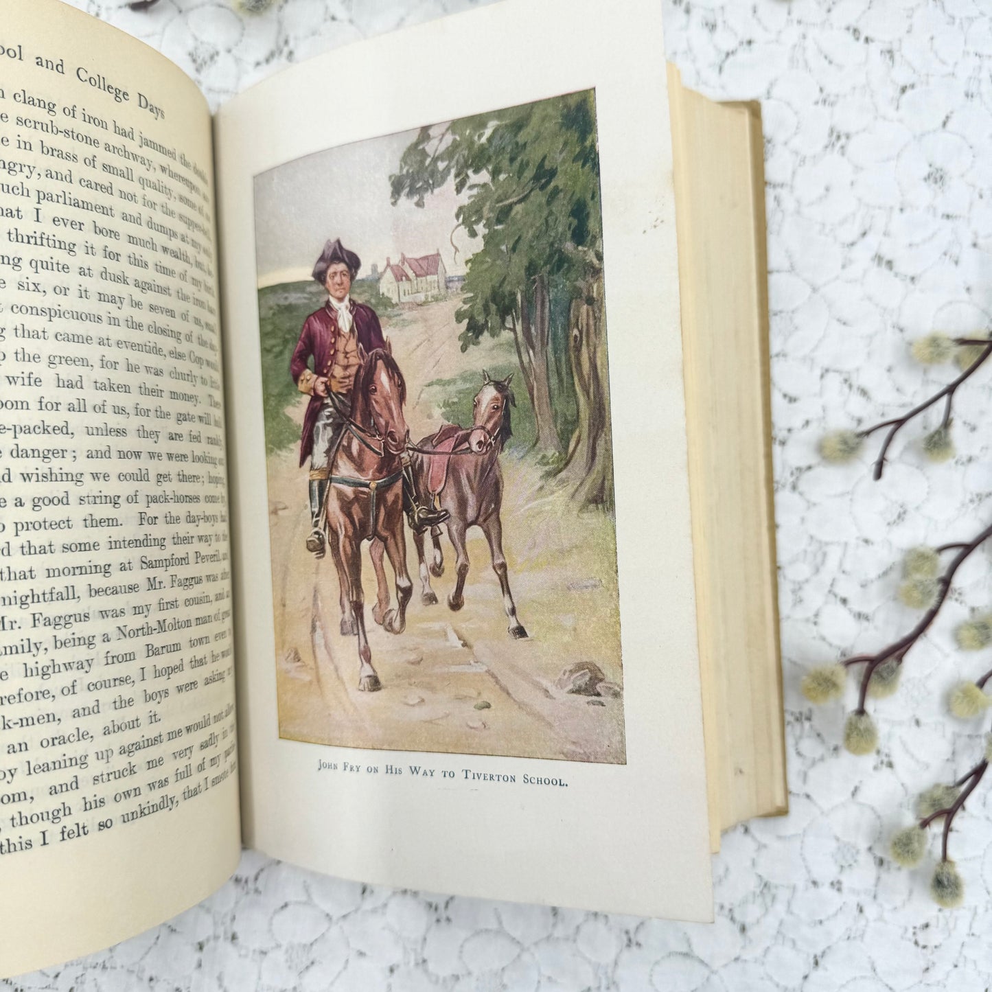 Vintage Illustrated Book