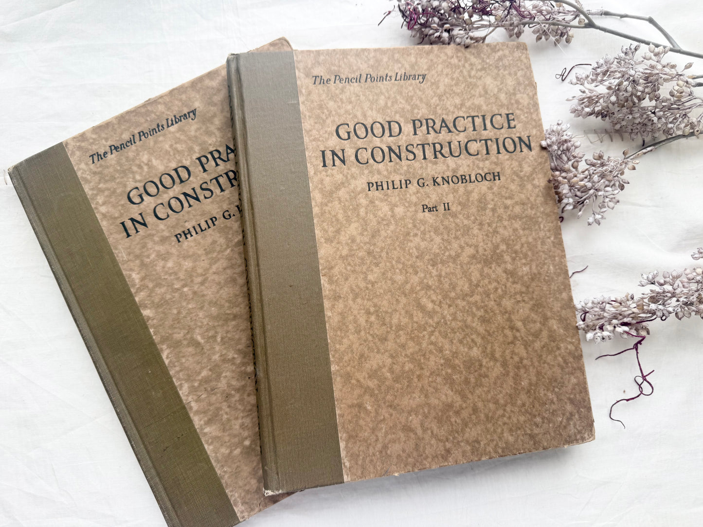 Vintage Building and Construction Book (Two Available)