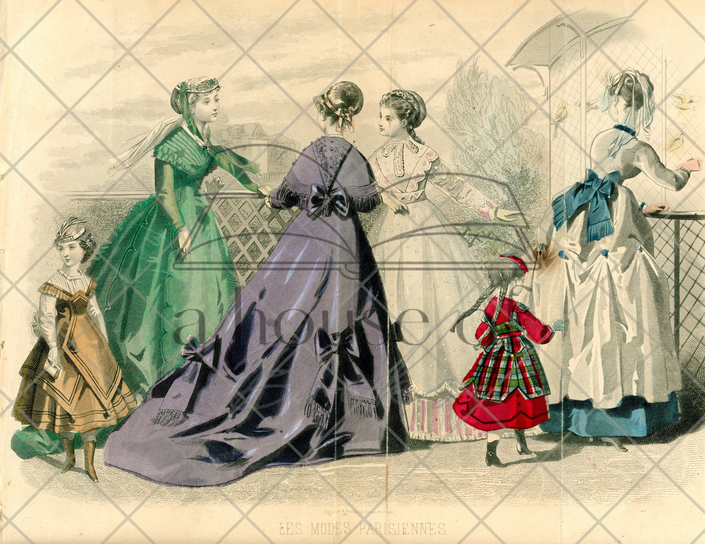 Fashion Plate Signature Pages- Project Template Digital Download