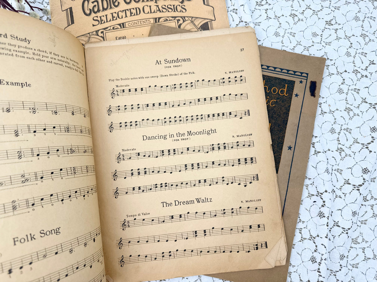 Vintage Music Set
