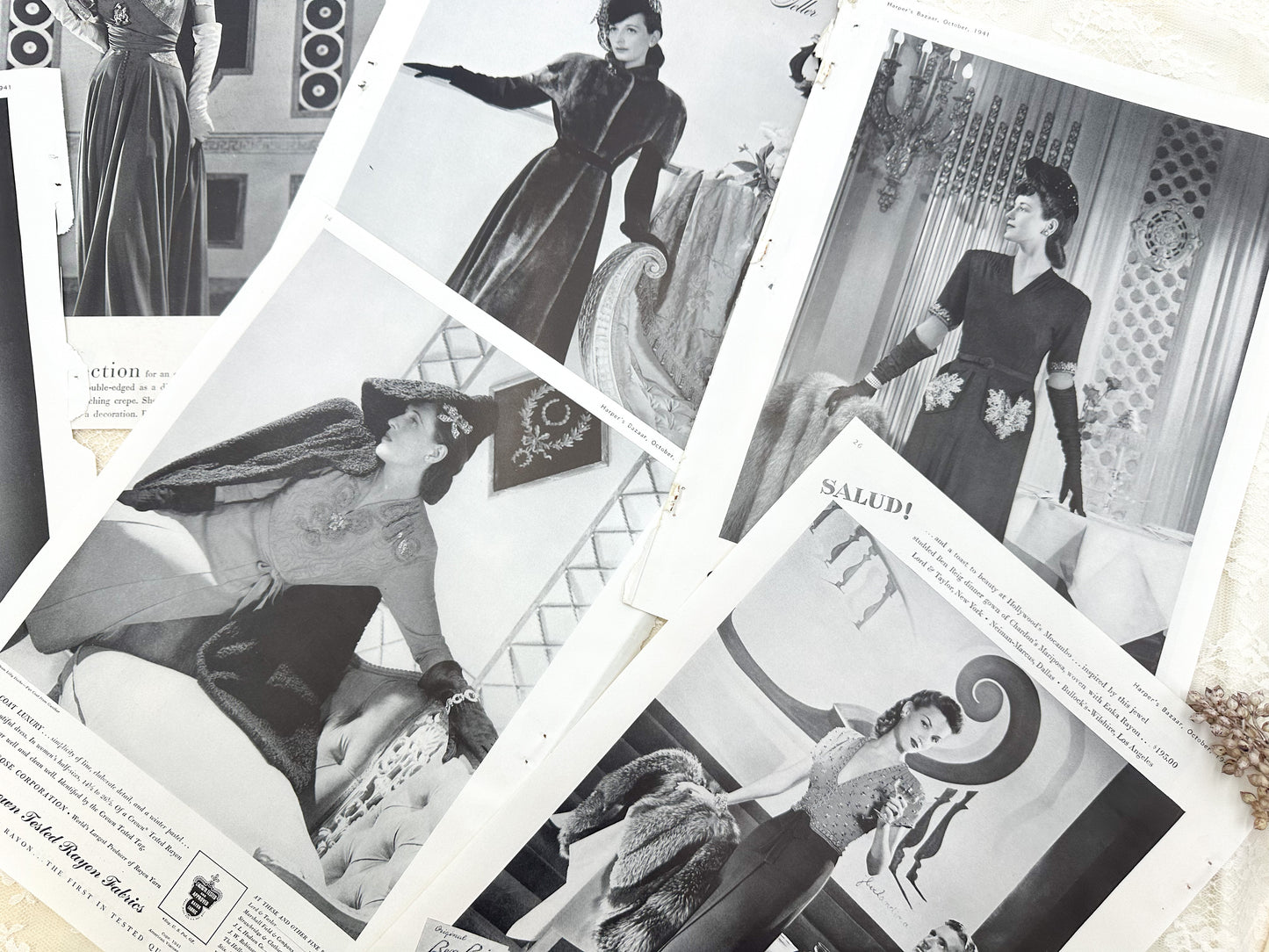 Vintage Fashion Pages