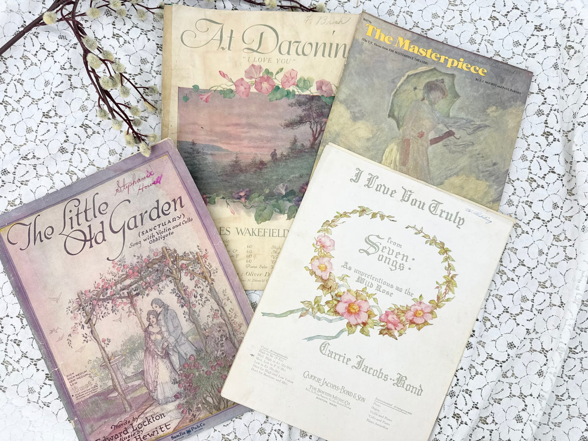 Vintage Music Set
