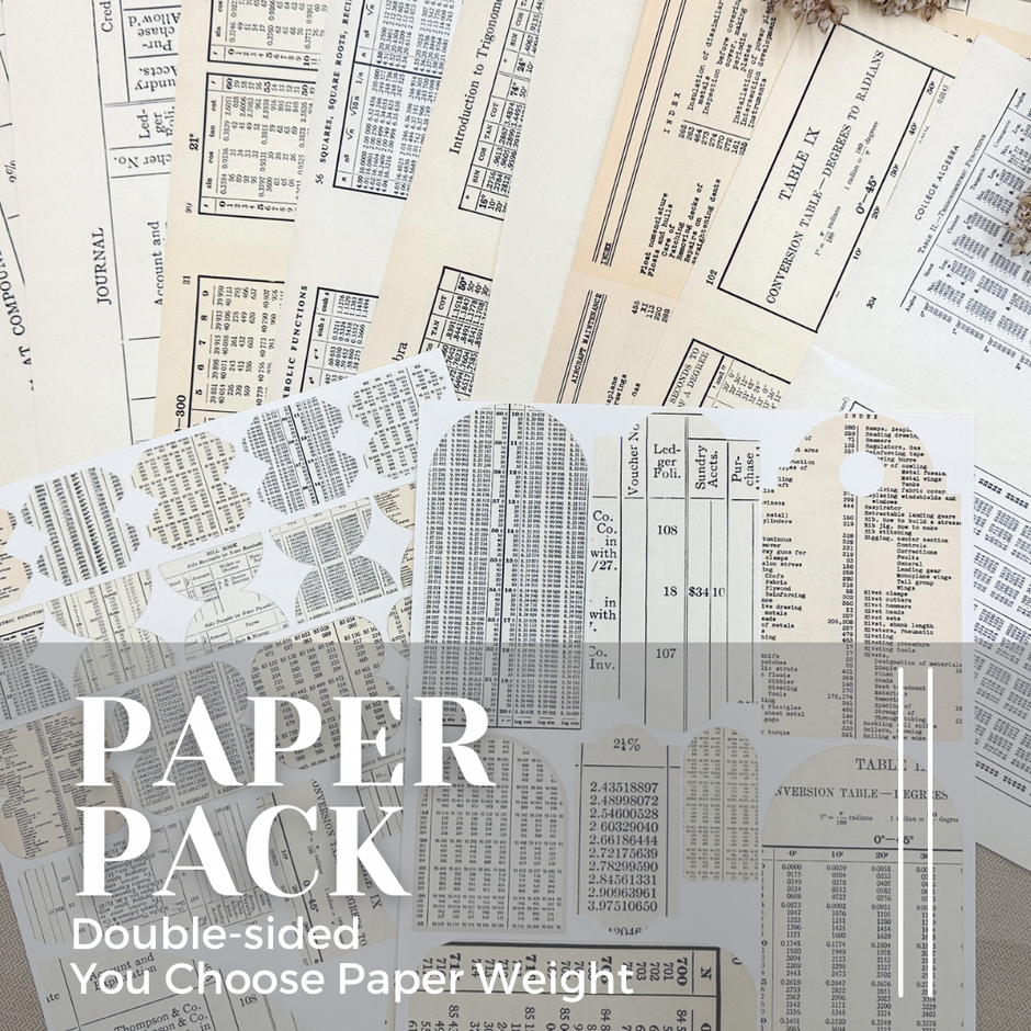 Reproduction Paper Packs – A House of Books