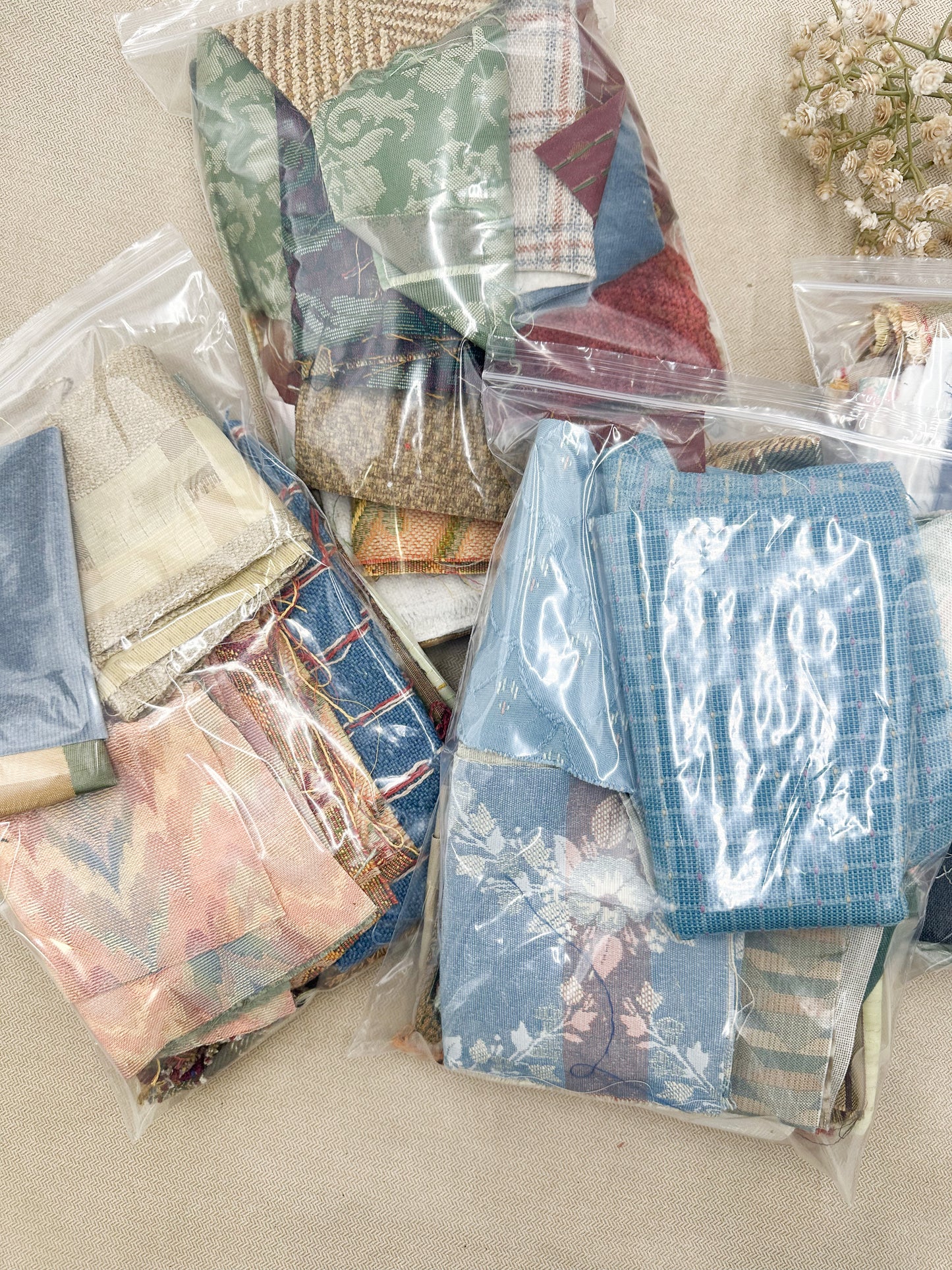 Random Scrap Fabrics (12 x 9 Bag)