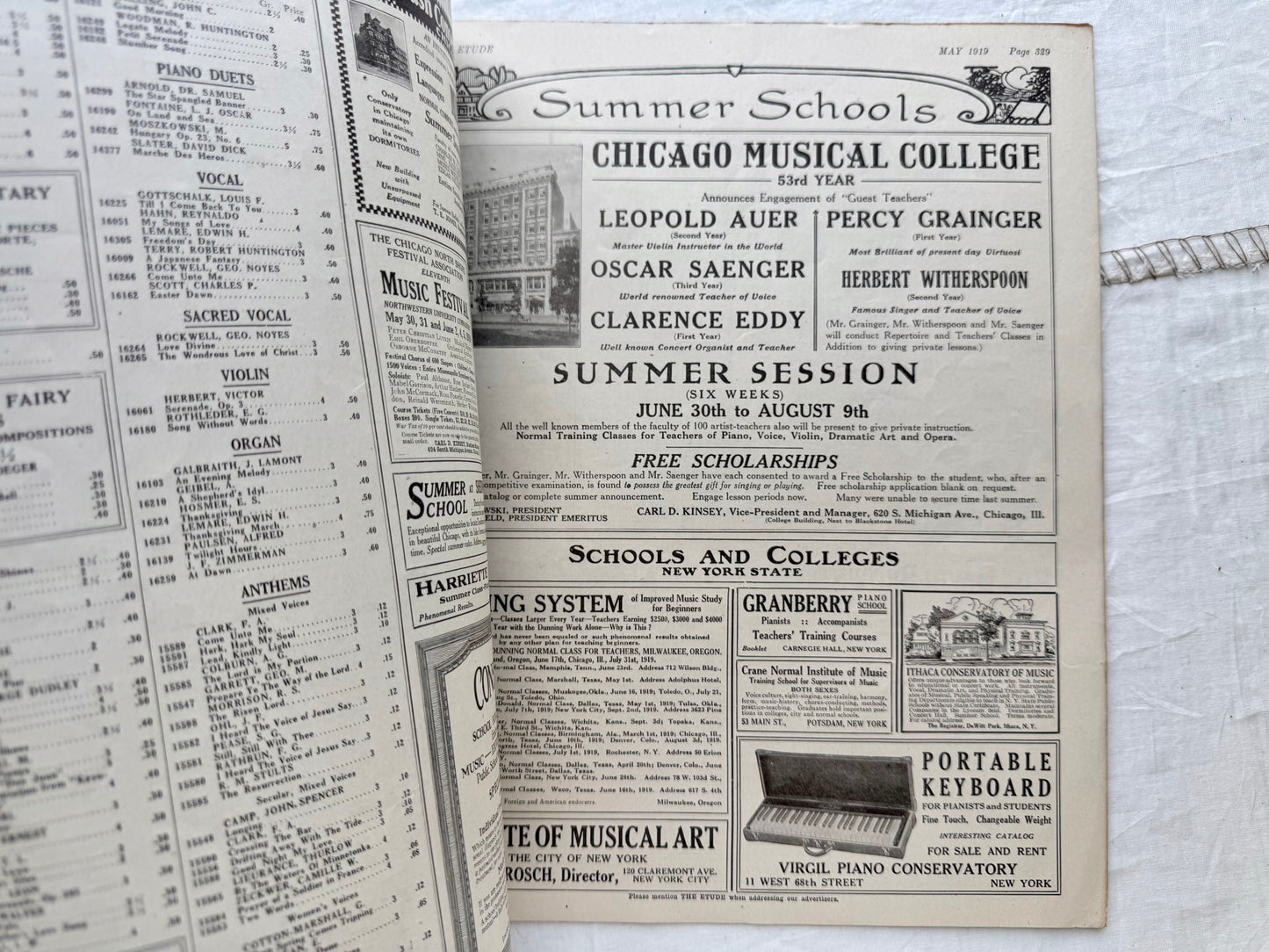 Vintage Etude Magazine