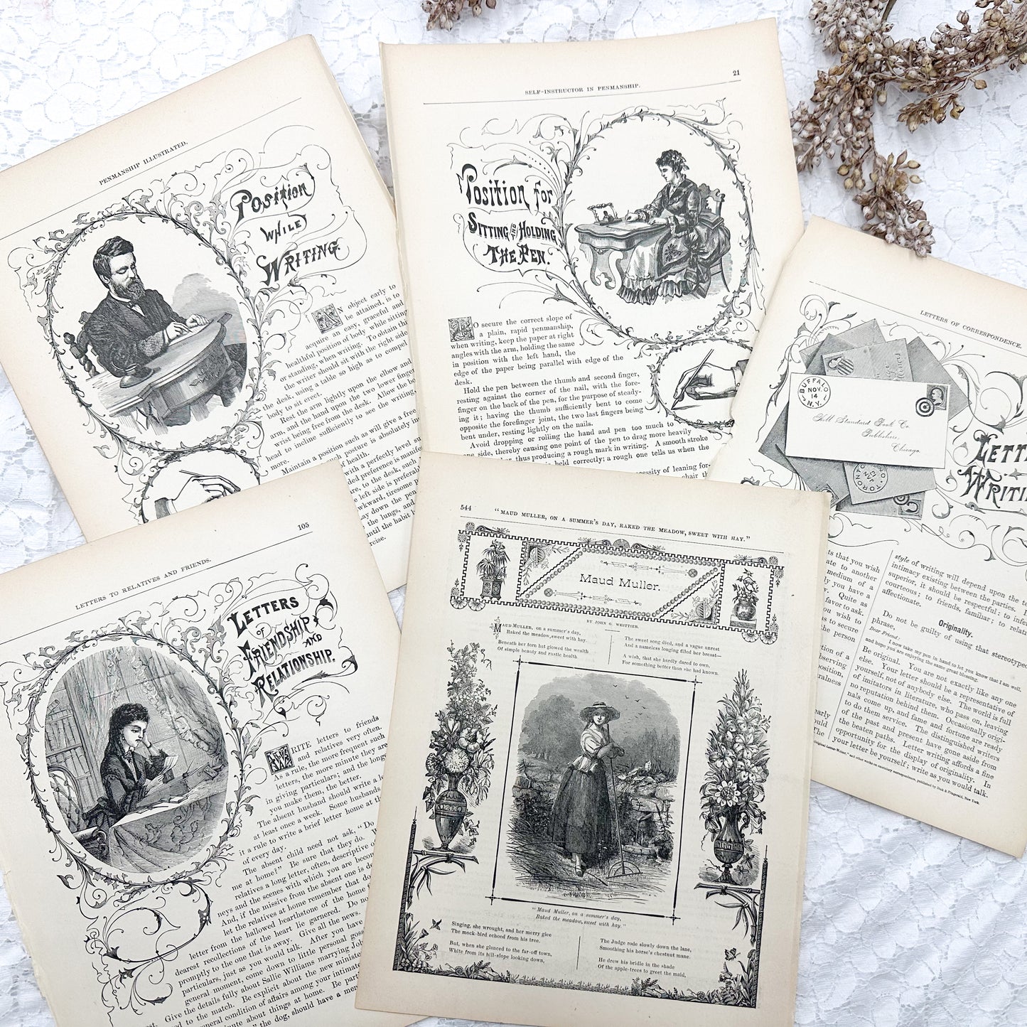 Vintage Page Set