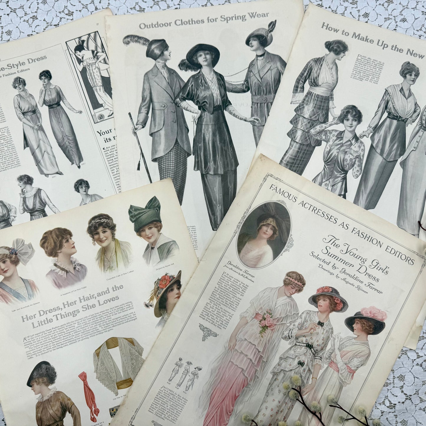 Vintage Fashion Papers