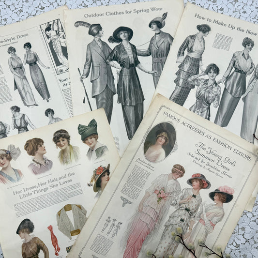 Vintage Fashion Papers