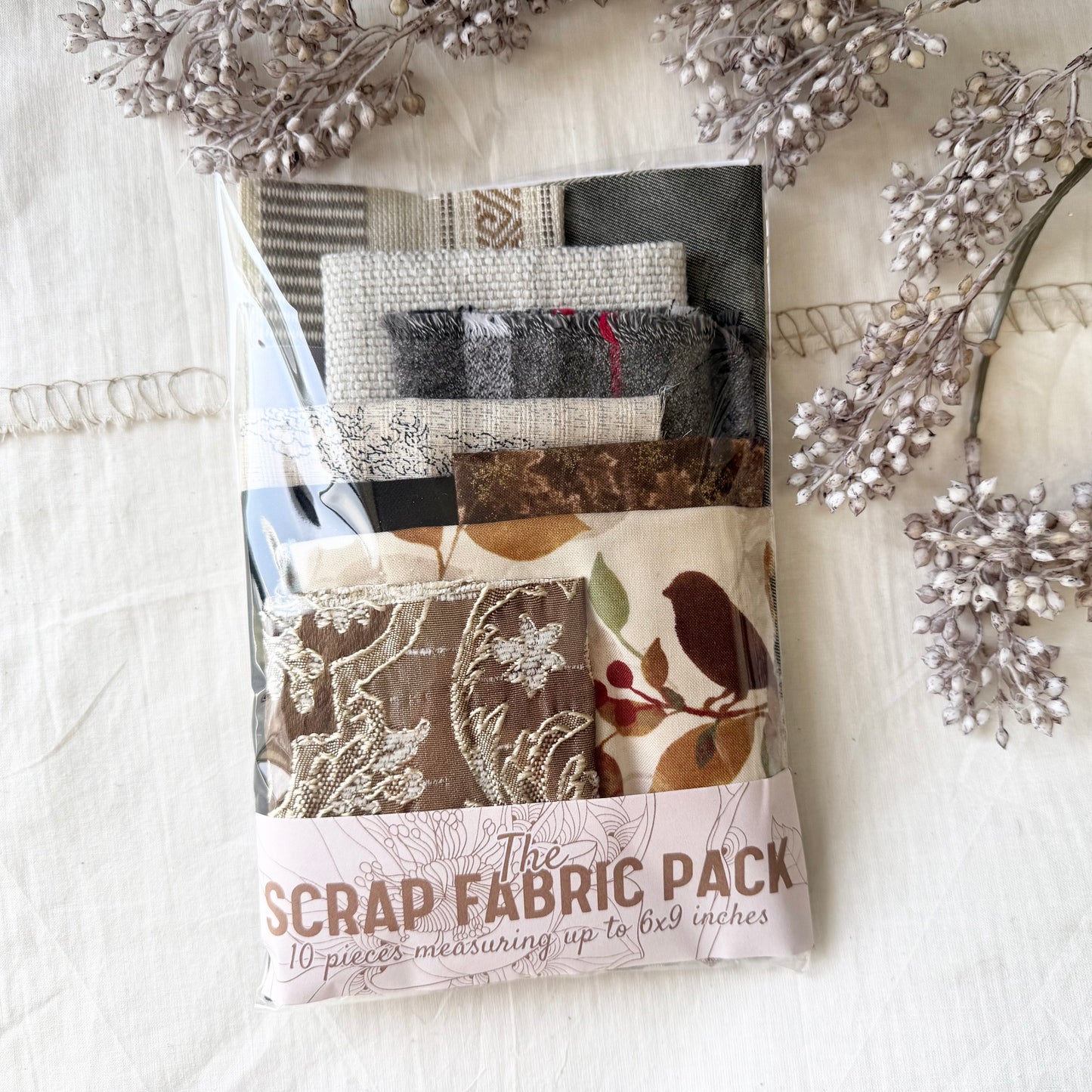 Fabric Scraps by Color (6x9)