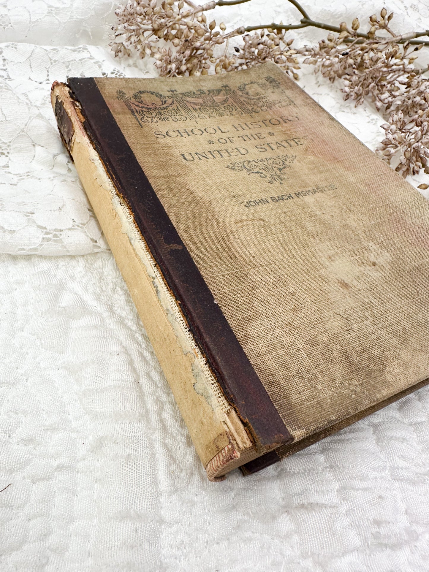 Vintage Textbook- School History of the US