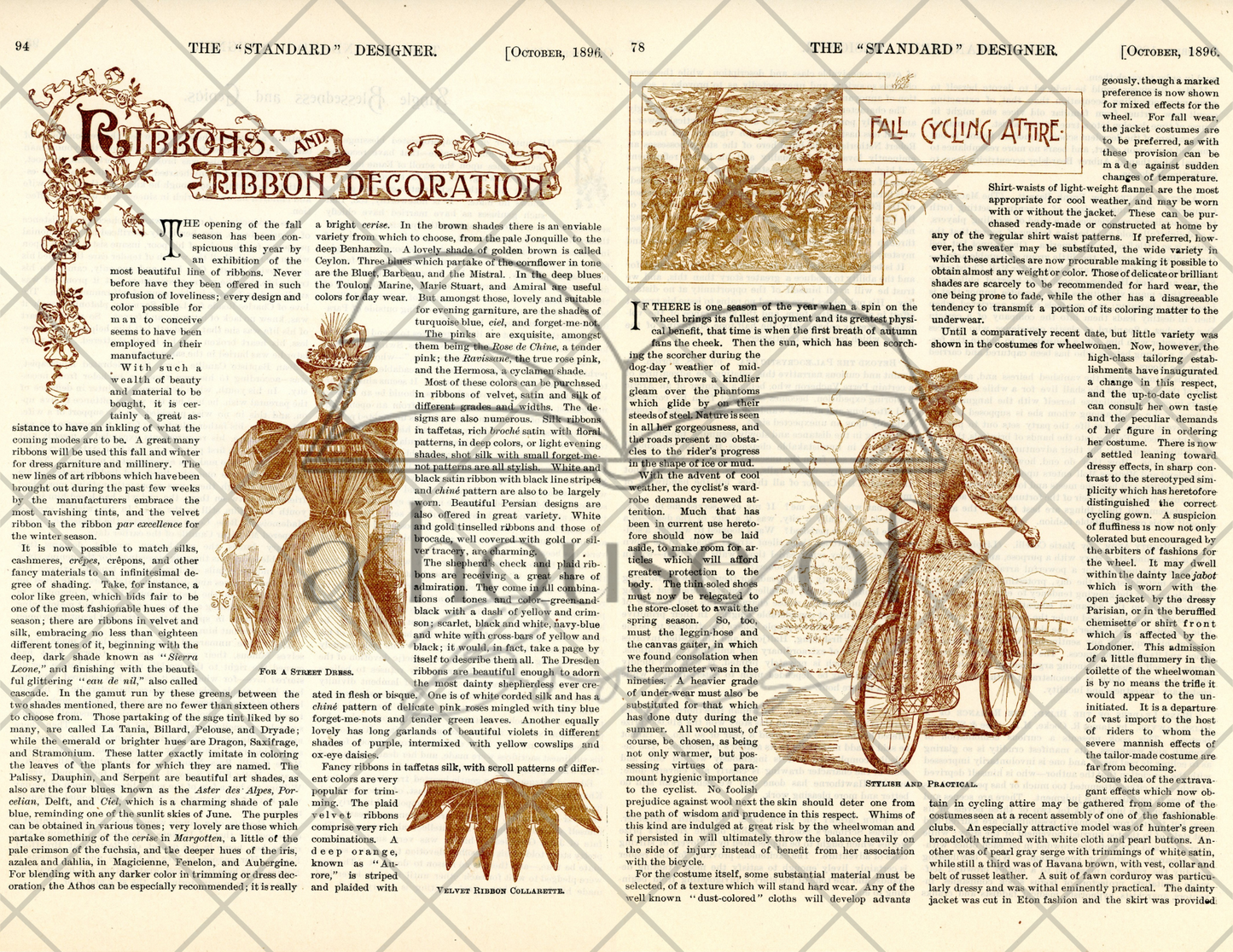 Ladies Signature Pages- Project Template Digital Download