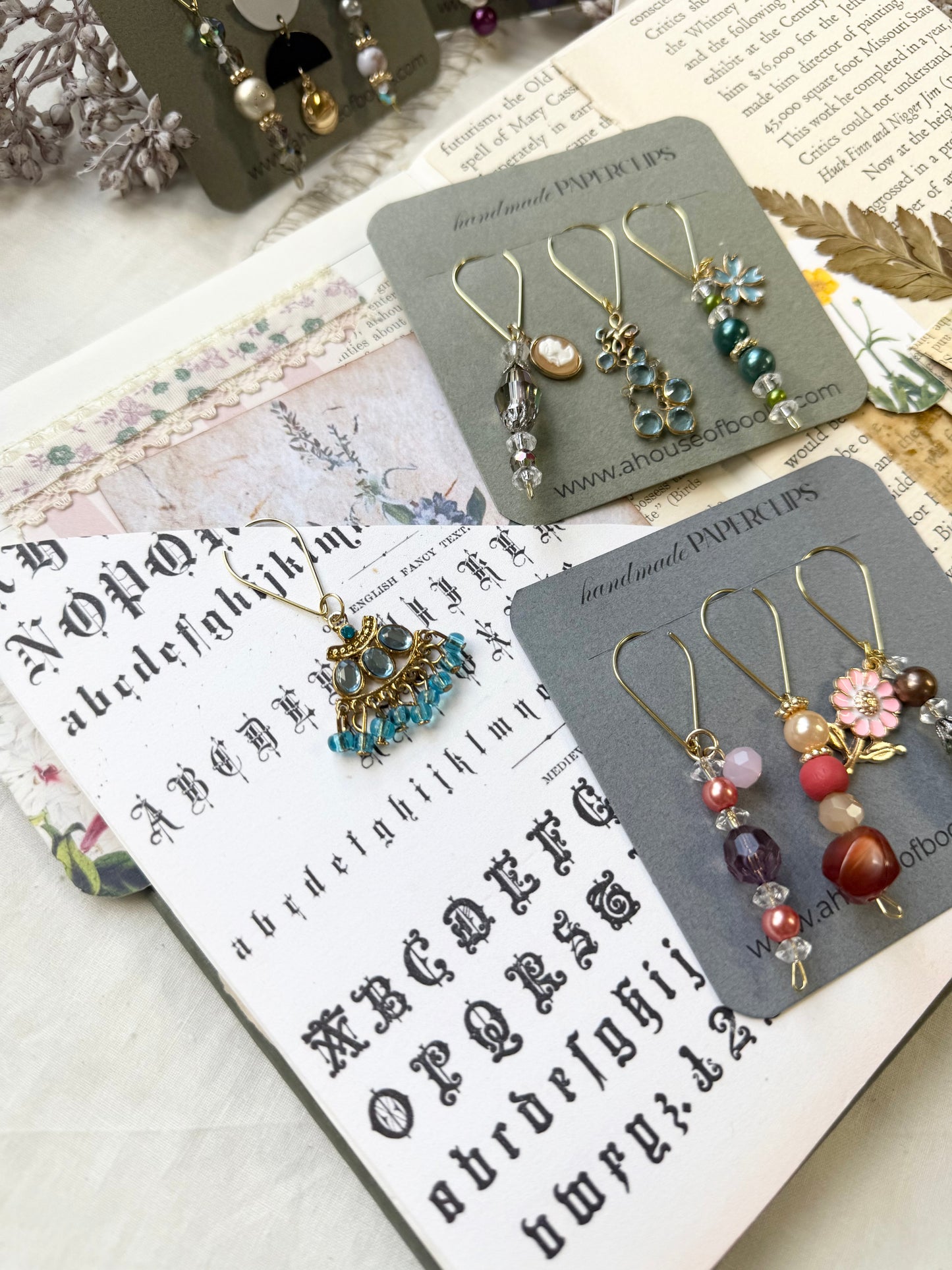 Beaded Paperclips
