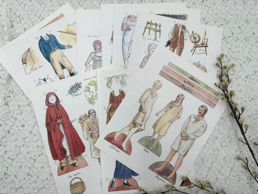 Paper Doll Pages