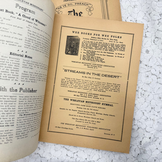 Wesleyan Missionary Booklets